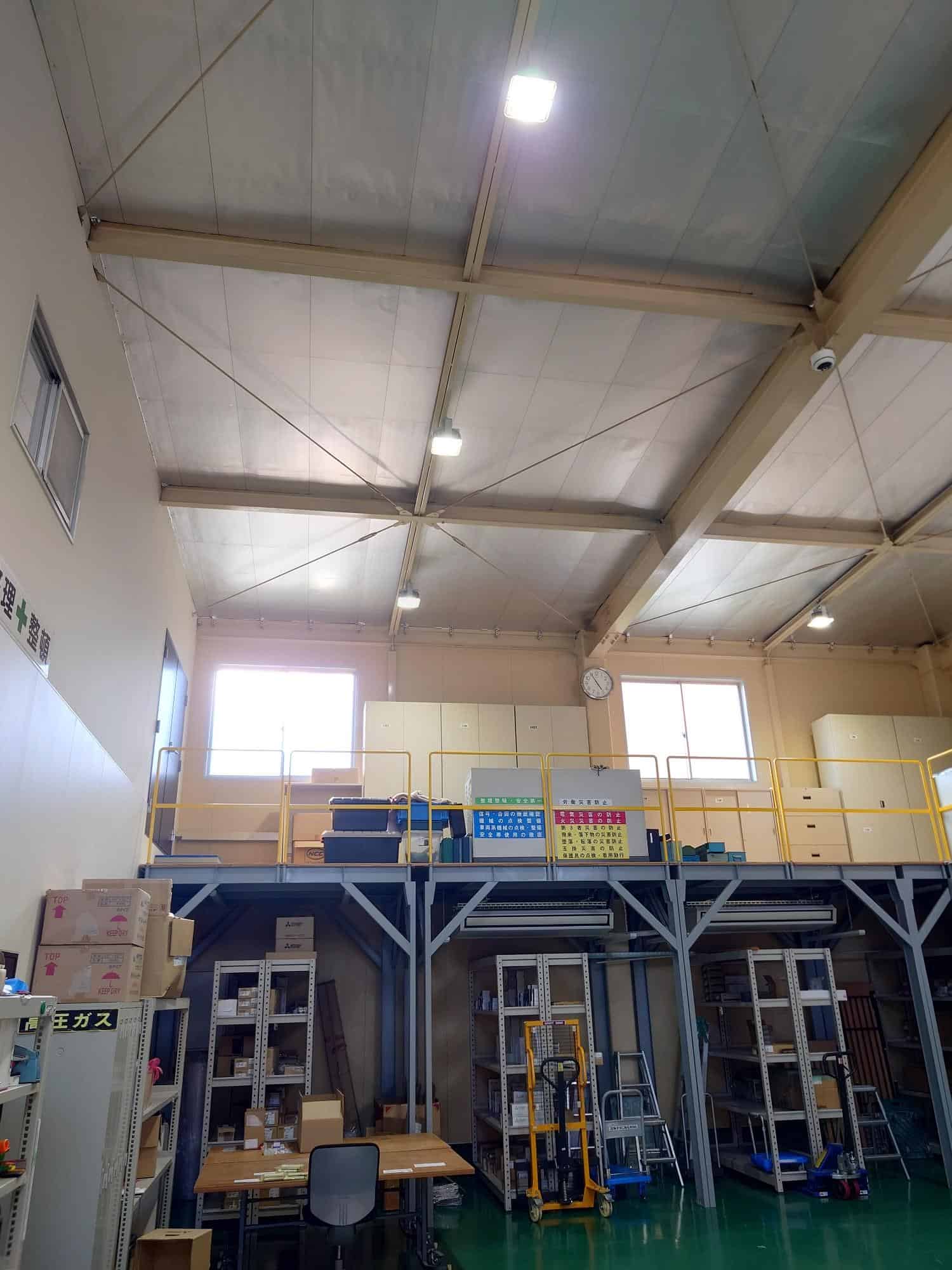 倉庫 施工後